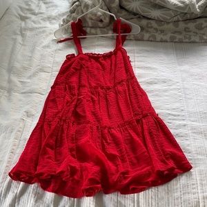 Altar’d state red tie dress